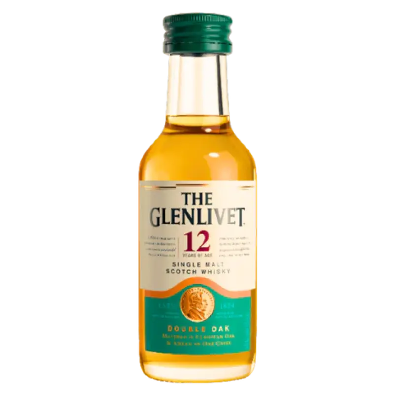The Glenlivet 12 Year Old Single Malt Scotch Whisky 50ml