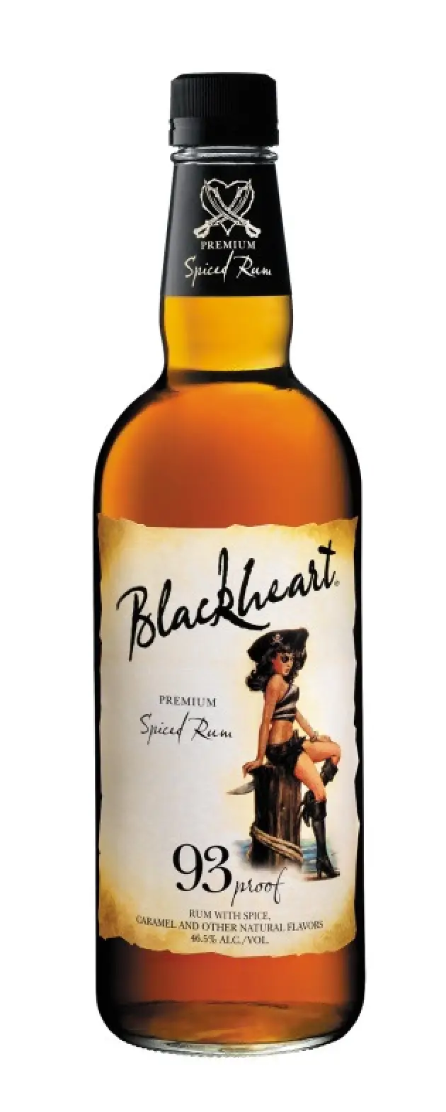 Blackheart Premium Spiced Rum 1L