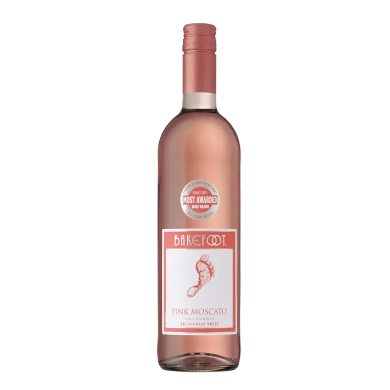 Barefoot Pink Moscato 750ml