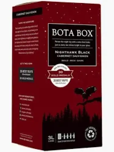 Bota Box Nighthawk Black Bold Cabernet Sauvignon 3L