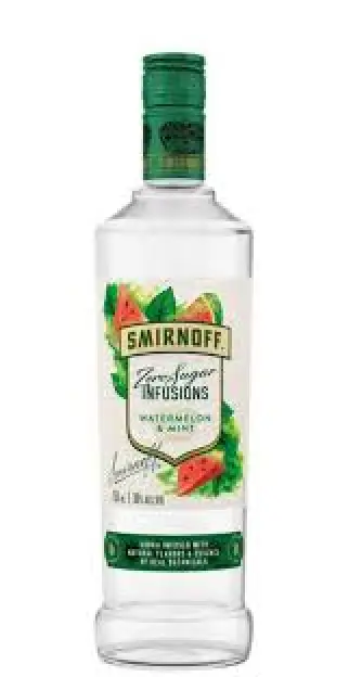 Smirnoff Zero Sugar Infusions Watermelon & Mint 750ml