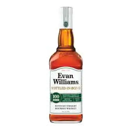 Evan Williams White Label Bottled-In-Bond Kentucky Straight Bourbon Whiskey 750ml