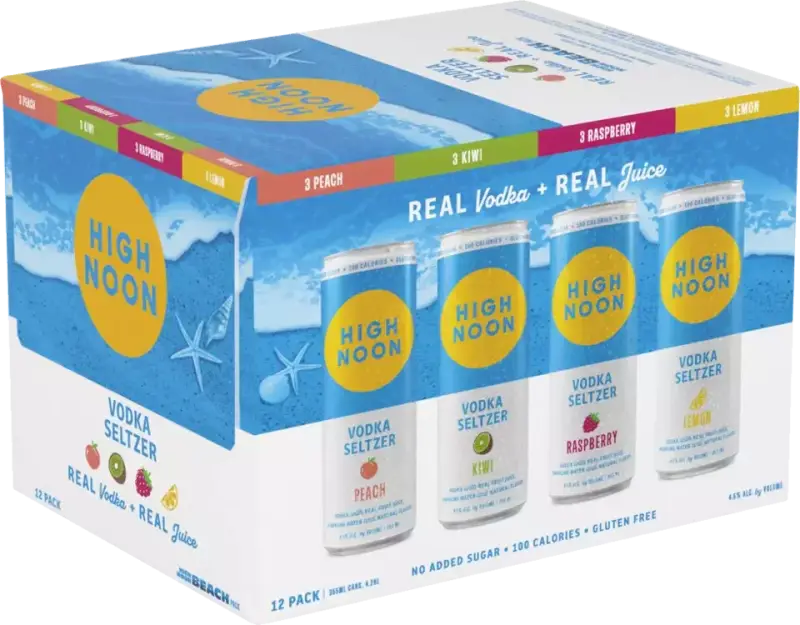 High Noon Beach Variety Pack 12pk 355ml Cans
