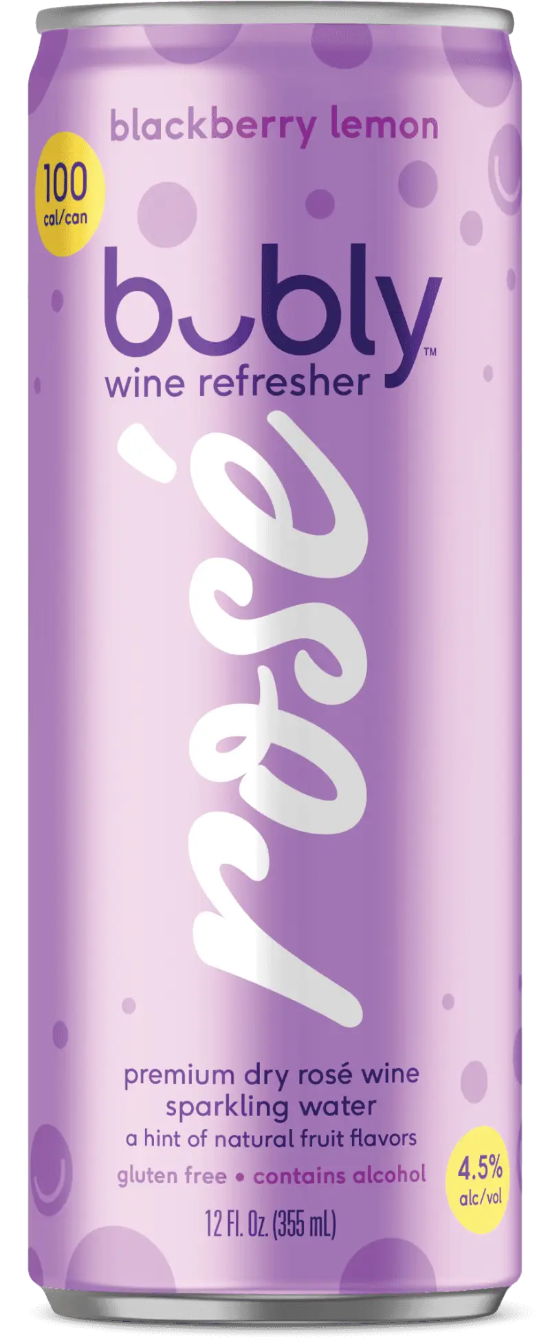Bubly Blackberry Lemon 355ml