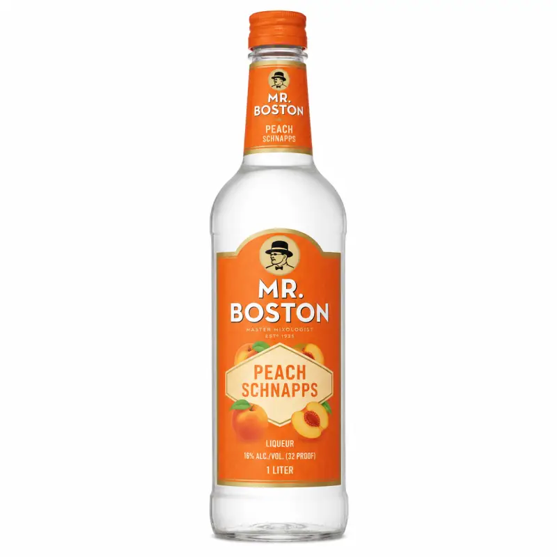 Mr Boston Peach Schnapps 1L