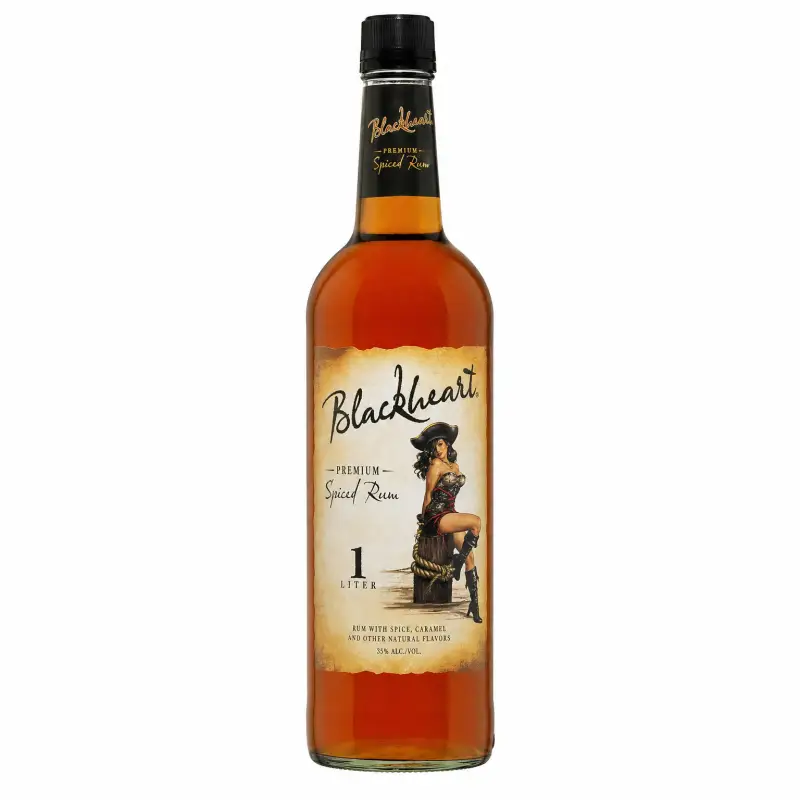 Blackheart Premium Spiced Rum 1L