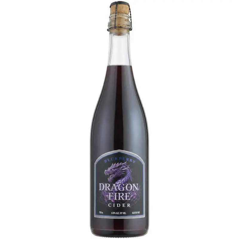 Dragon Fire Blueberry 750ml