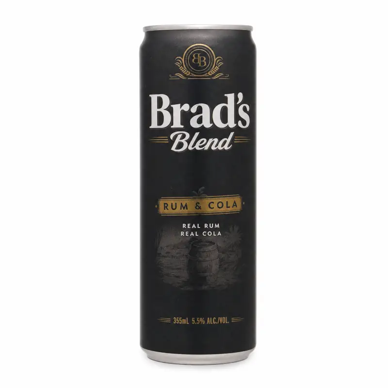 Brad's Blend Rum & Cola 355ml