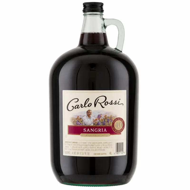Carlo Rossi Sangria Red Wine 4L