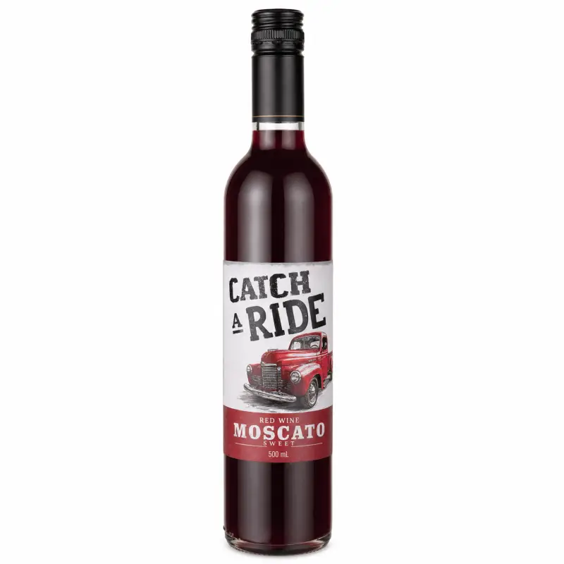 Catch A Ride Red Wine Moscato 500ml