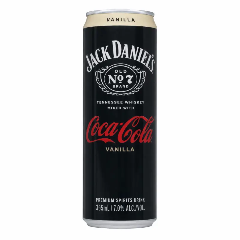 Jack Daniel's & Coca-Cola Vanilla 355ml