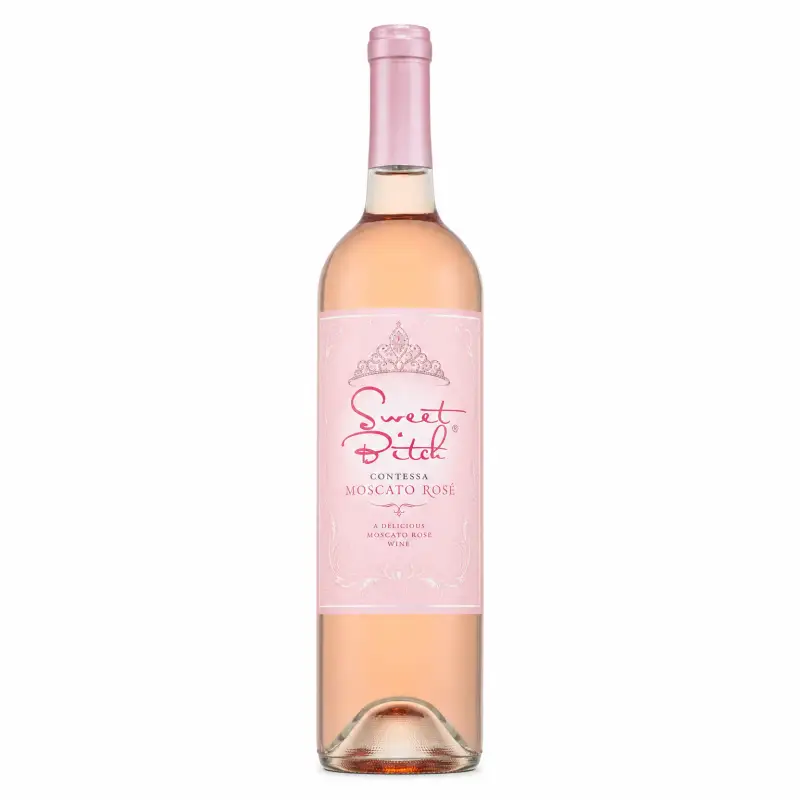Contessa Moscato Rose 750ml Sweet Bitch