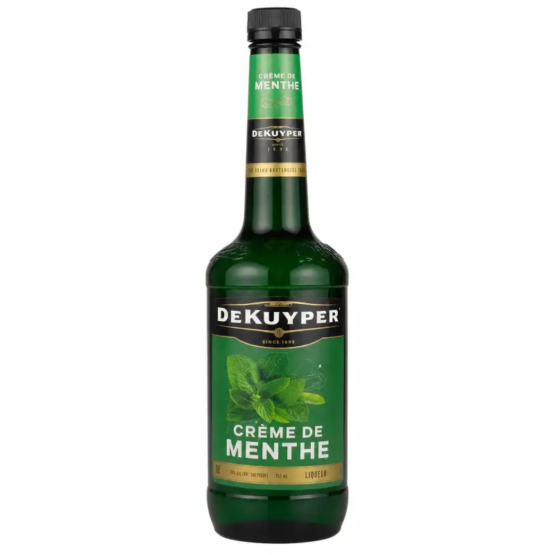 DeKuyper Crème De Menthe Green Liqueur 750ml