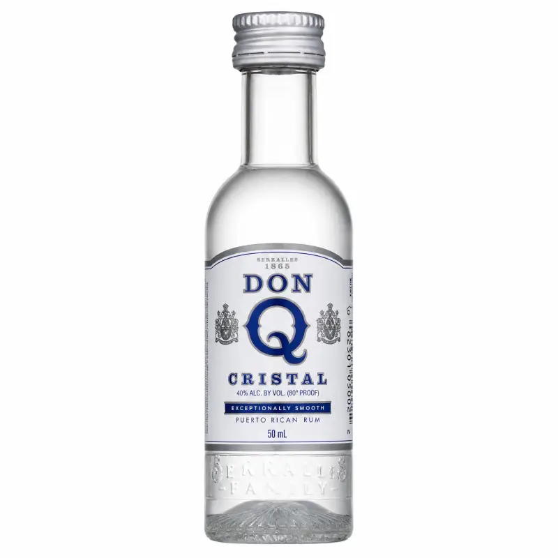 Don Q Cristal Rum 50ml