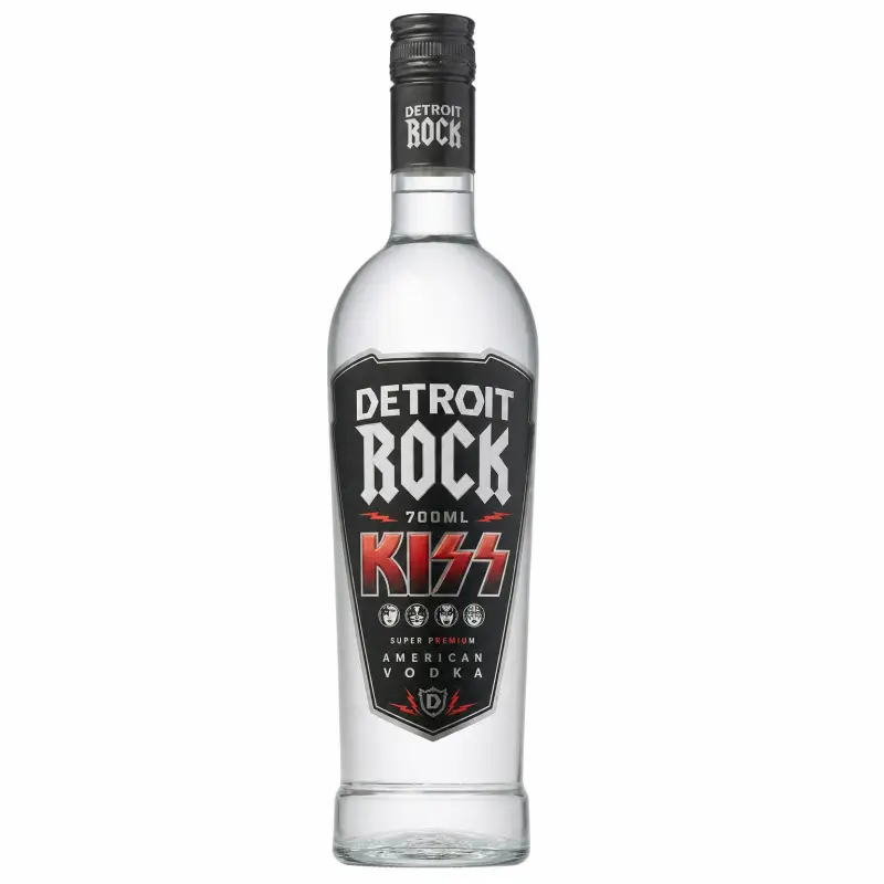 Kiss Detroit Rock Premium Dark Rum 700ml