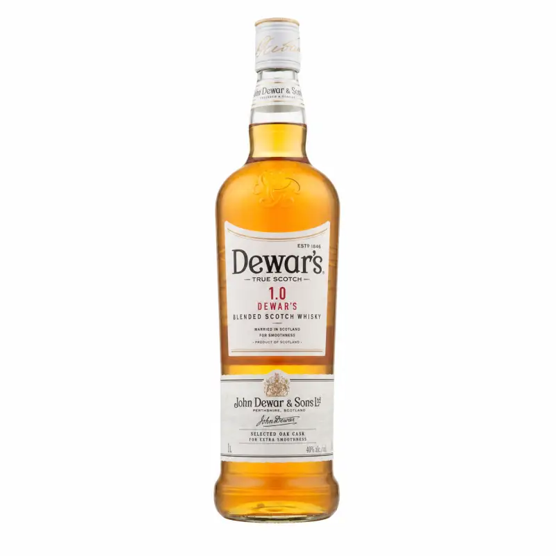 Dewar's White Label Blended Scotch Whisky 1L