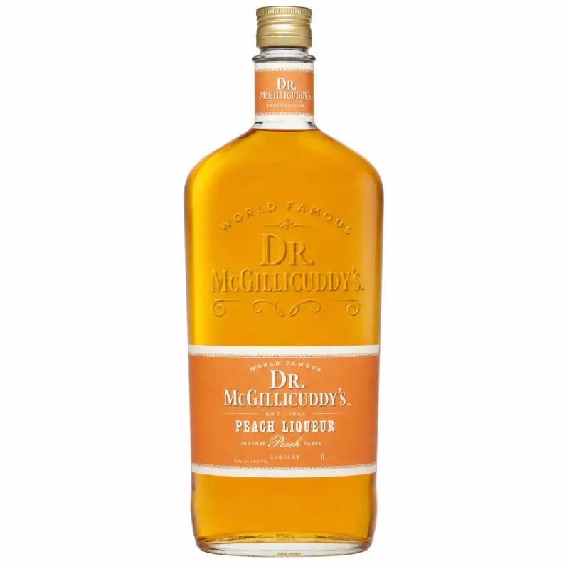 Dr. McGillicuddy's Peach Liqueur 1L