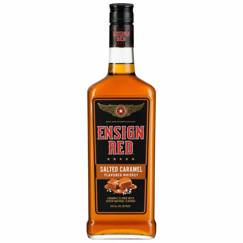 Ensign Red Salted Caramel Flavored Whiskey 750ml