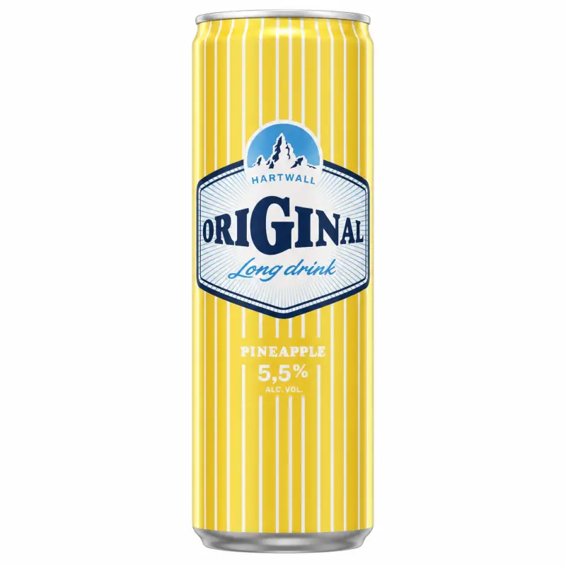 Hartwall Original Long Drink Pineapple 355ml