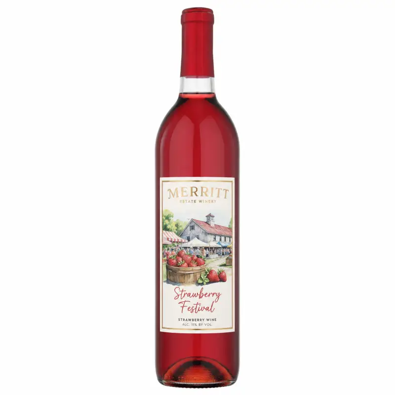 Merritt Estate Winery Strawberry Festival 750ml