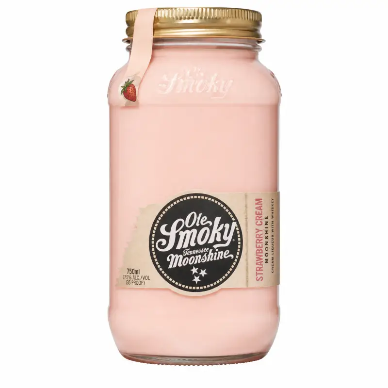 Ole Smoky Strawberry Cream Moonshine 750ml