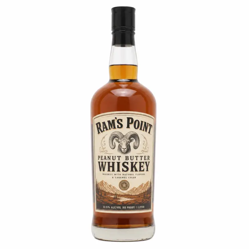 Ram's Point Peanut Butter Whiskey 1L