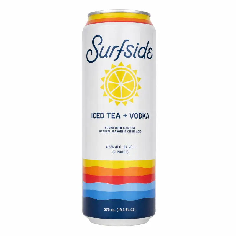 Surfside Iced Tea + Vodka 570ml