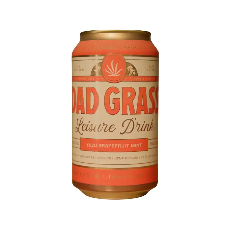 Dad Grass - THC Drink - Yuzu Grapefruit Mint