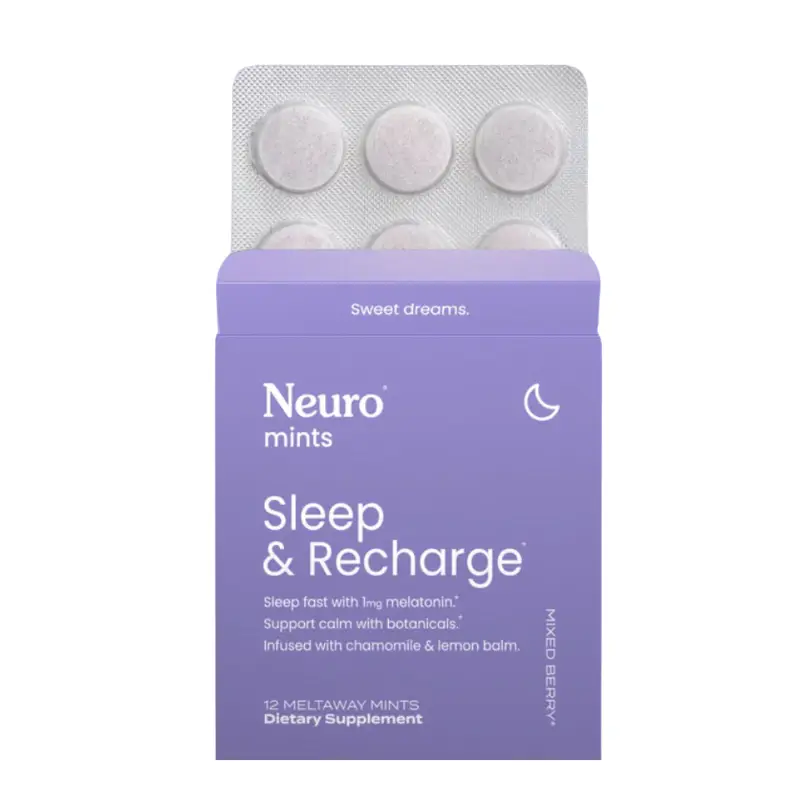 Neurogum - Sleep and Recharge Meltaway Mints