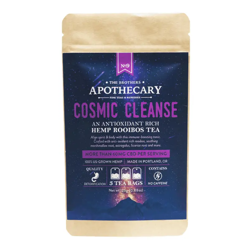 The Brothers Apothecary - CBD Tea - Cosmic Cleanse - 3 pack