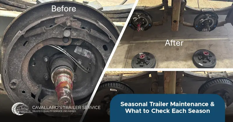 Seasonal Trailer Maintenance & What to Check Each Season