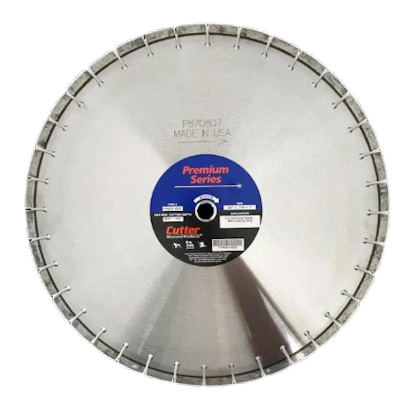 20" x .140 x 1" Premium Cured Concrete Blade