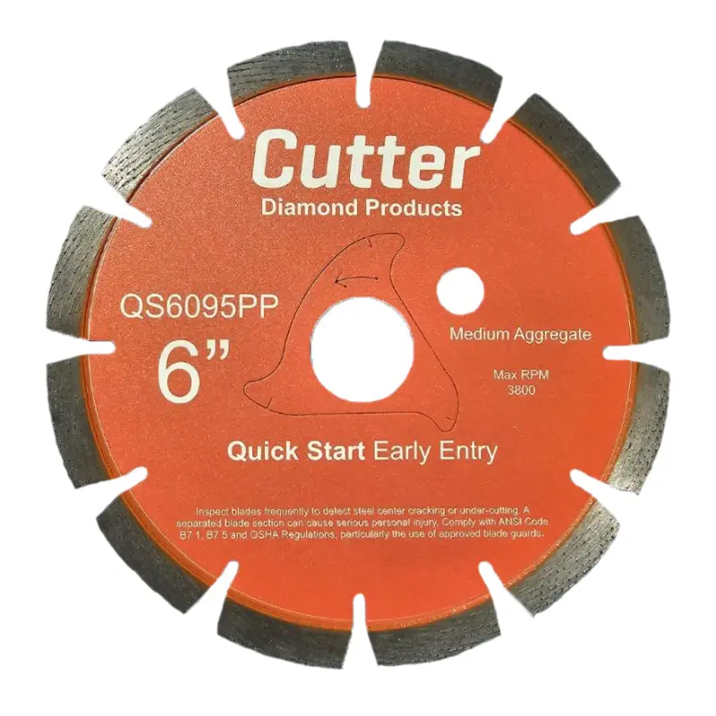 6" x .095 x 1" w/ Soff-Cut® Style Knock Out