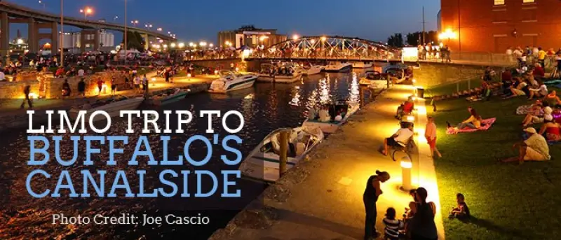 Take a Limo to Canalside Buffalo