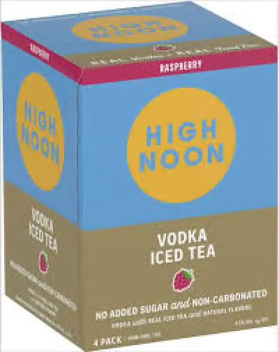 High Noon Raspberry Iced Tea 4pk 355ml