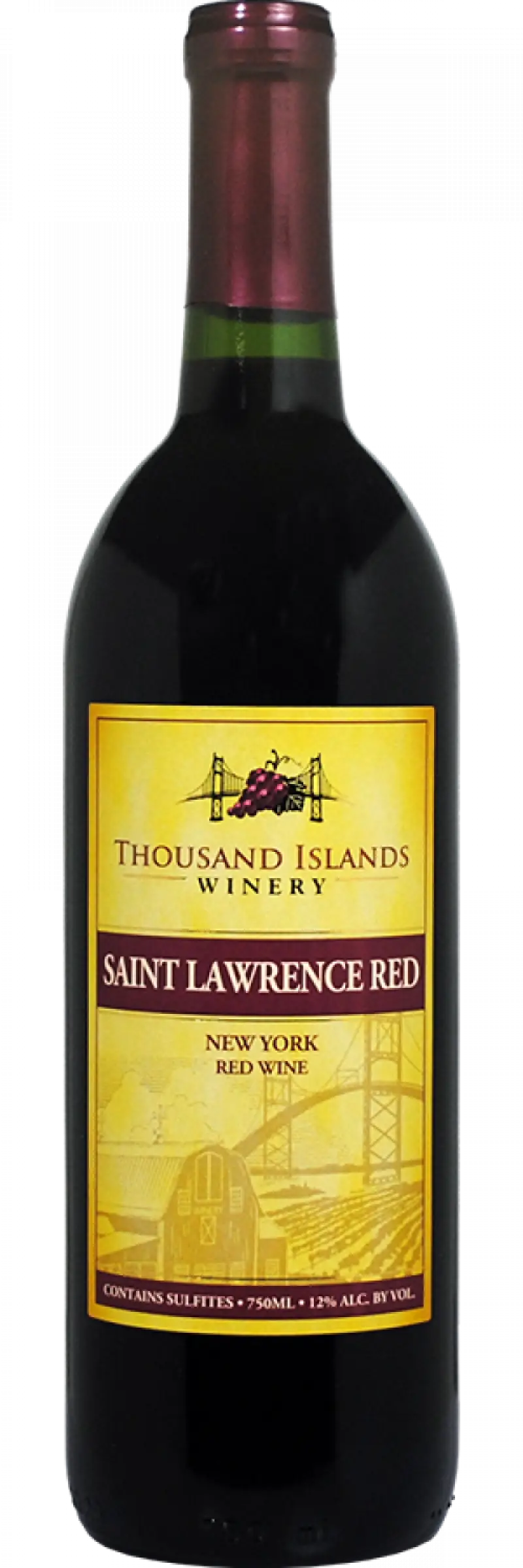 Thousand Islands Winery Saint Lawrence Red 750ml