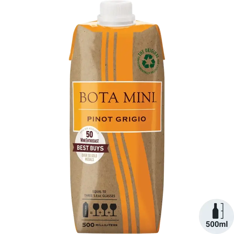 Bota Mini Pinot Grigio 500ml