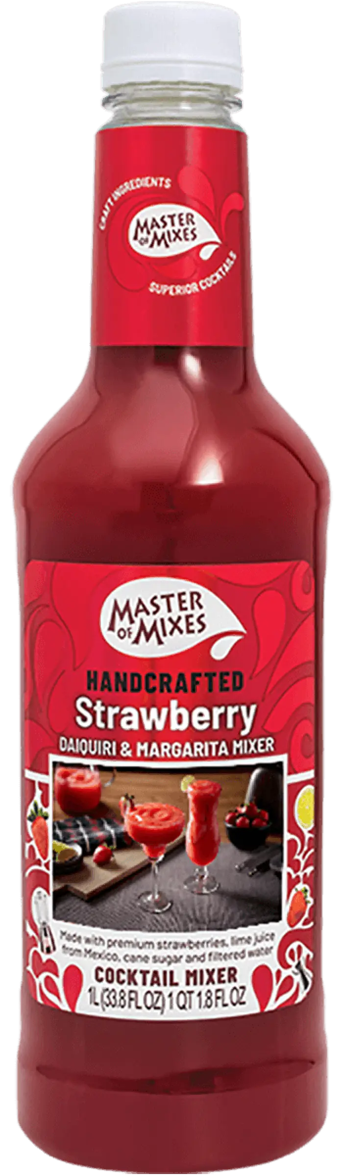 Master Of Mixes Strawberry Daiquiri/Margarita Mixer 1L