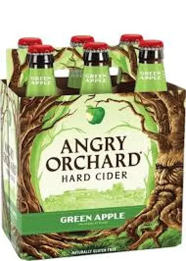 Angry Orchard Green Apple Hard Cider 355ml 6 Pack