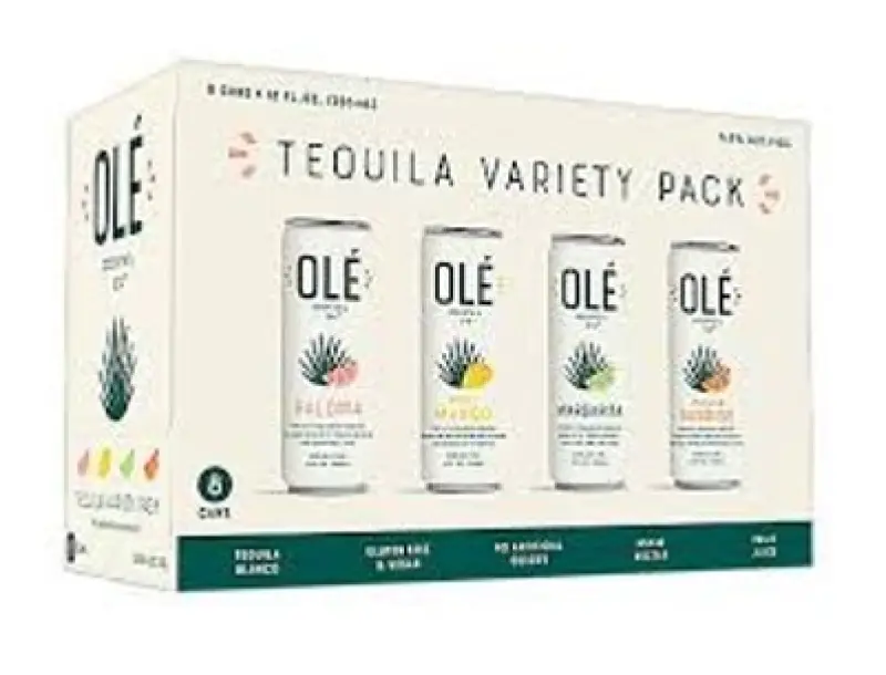 Olé Tequila Cocktail Variety 8-Pack 355ml Cans
