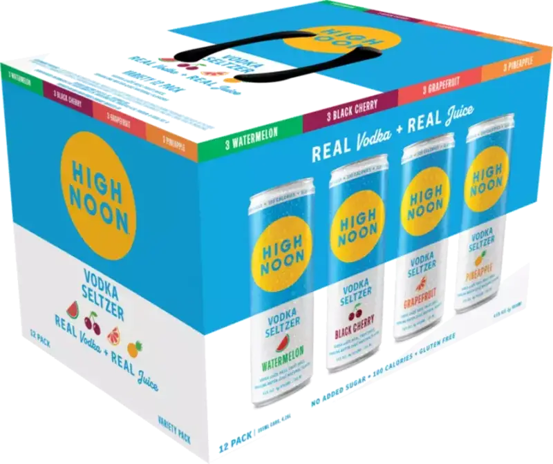 High Noon Vodka Seltzer Variety Pack 12 x 355ml