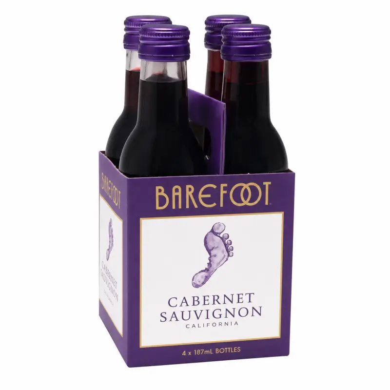 Barefoot Cabernet Sauvignon 187ml 4-Pack