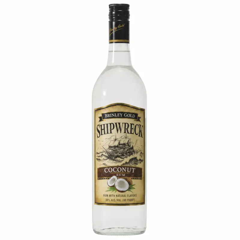 Brinley Gold Shipwreck Coconut Rum 750ml
