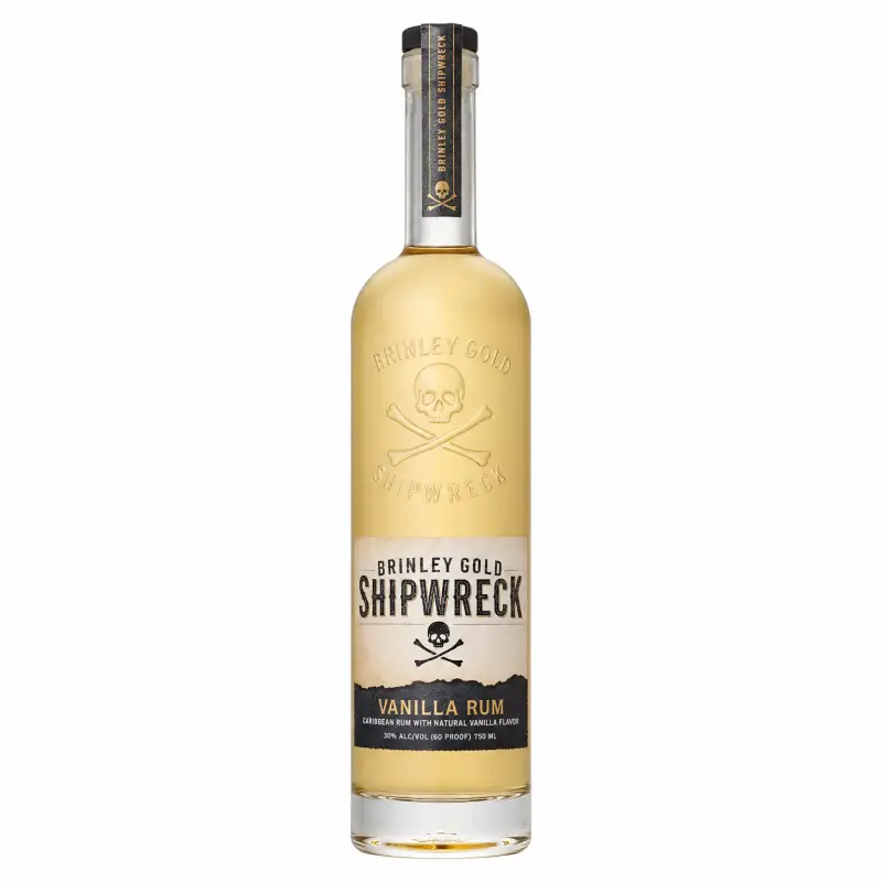 Brinley Gold Shipwreck Vanilla Rum 750ml