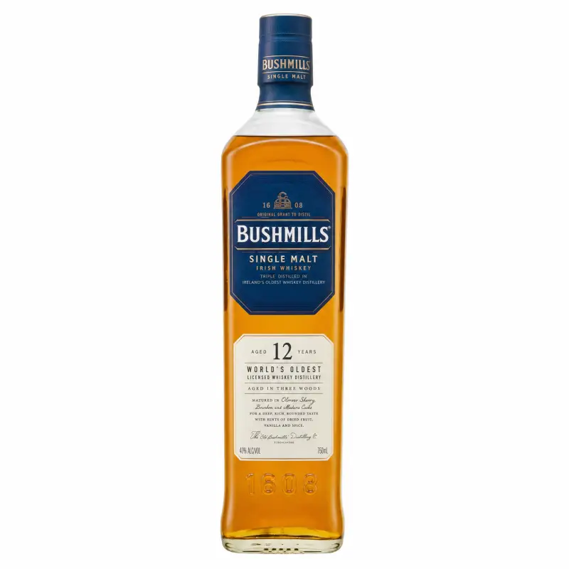 Bushmills 12 Year Old 750ml