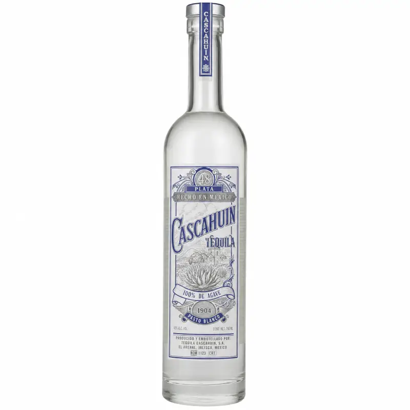 Cascahuin 48 Plata Tequila 750ml