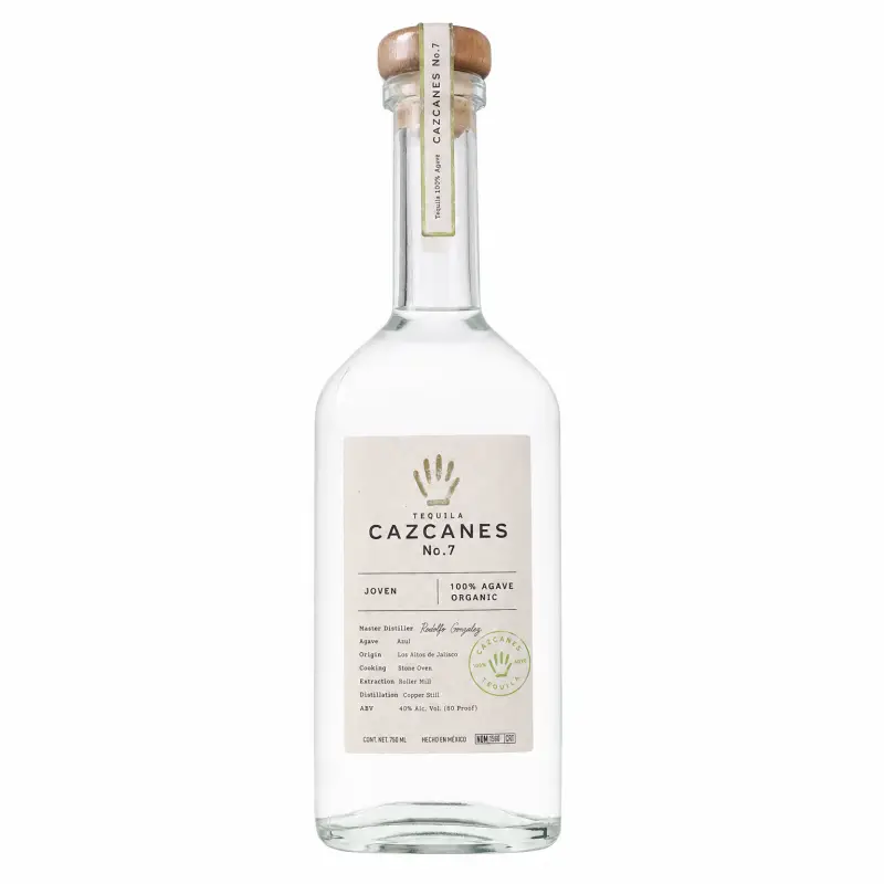 Cazcanes No.7 Joven Organic 100% Puro Agave Tequila 750ml