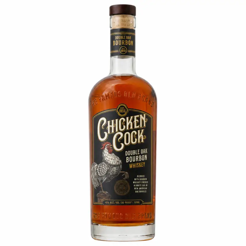 Chicken Cock Double Oak Bourbon 750ml