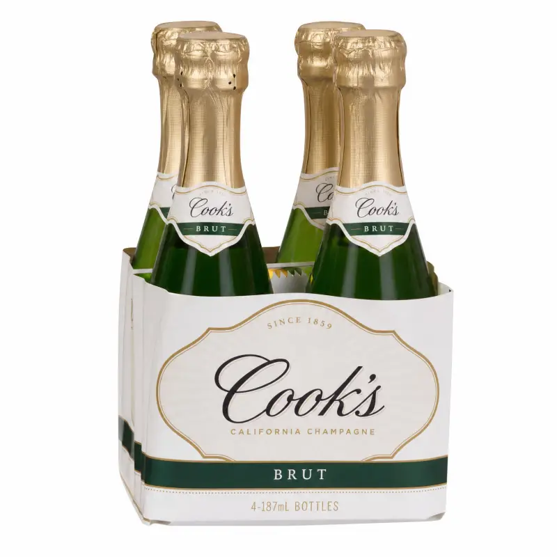 Cook's Brut 187ml 4pk