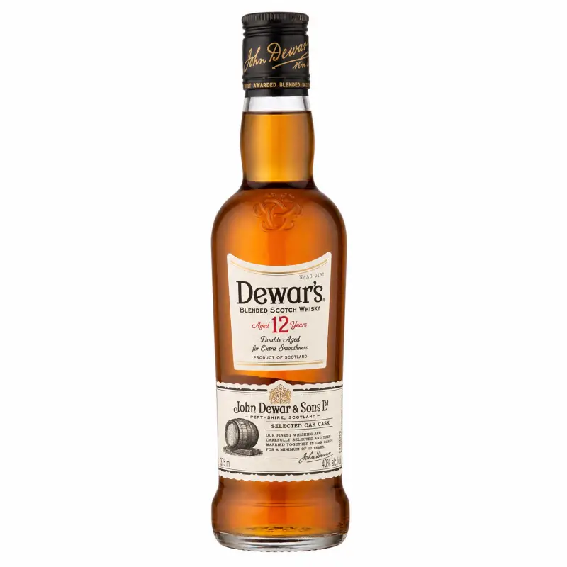 Dewar's 12 Year Old Blended Scotch Whisky 375ml